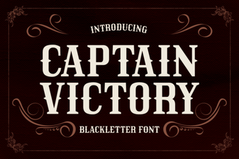 Captain Victory Font: Bold Heroic Typography for Designers