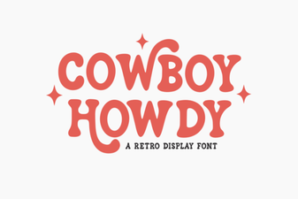 Cowboy Howdy Font – Free Western Display Typeface Download